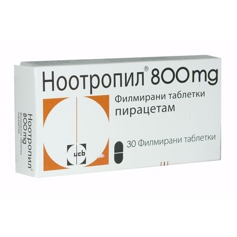 Ноотропил, 800 мг x30 филмирани таблетки, UCB Pharma, Беста Мед