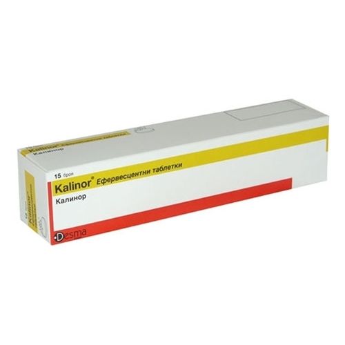 Калинор 2,17 g/2,0 g/2,057 g х15 ефервесцентни таблетки