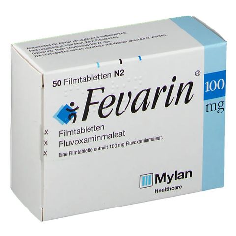 Феварин 100 mg х30 филмирани таблетки Mylan