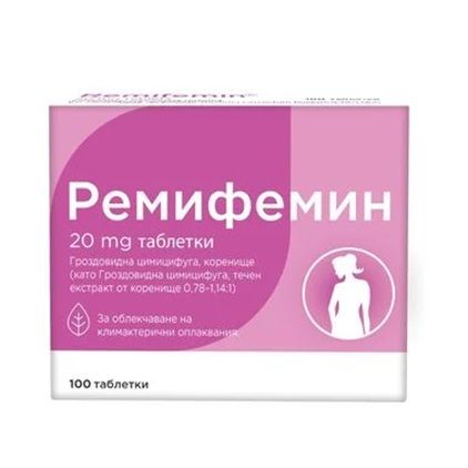Ремифемин при менопауза 20 мг х100 таблетки Schaper&Brumer