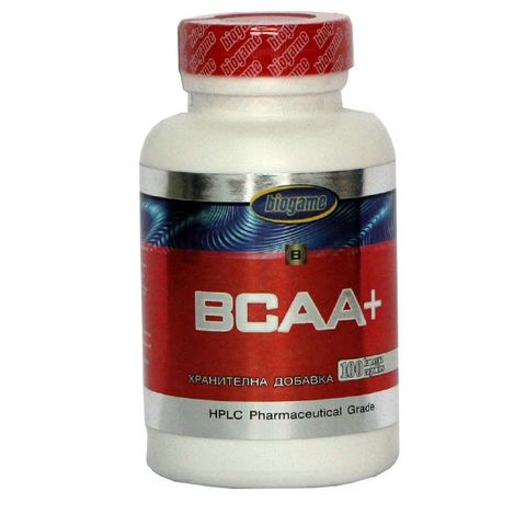 Biogame ВСАА+ За възстановяване на мускулите х100 капсули