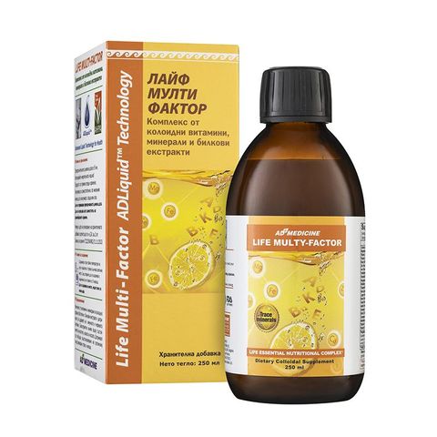 ADLiquid Life Multi Factor При умора и стрес х250 мл AD Medicine