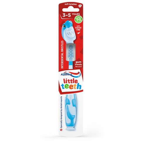 Aquafresh Little Teeth Детска четка за зъби - от 3 до 5 години
