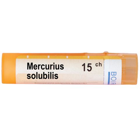 Boiron Меркуриус Солубилис 15CH