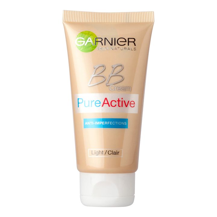 Garnier Pure Active BB Крем за лице против несъвършенства, Светъл x50 мл