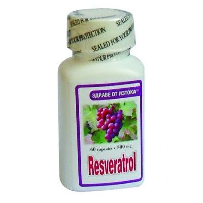 Ресвератрол 500мг x60 капсули TNT