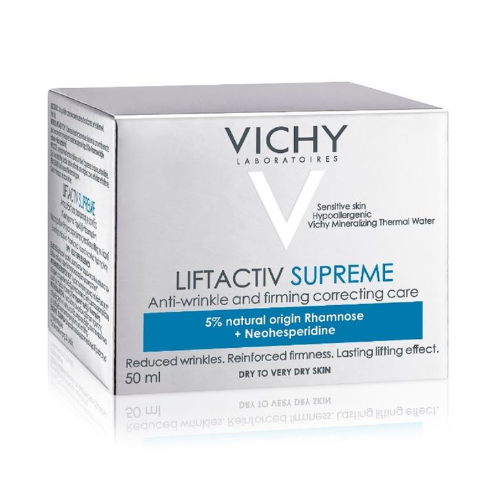 Vichy Liftactiv Supreme Дневен крем за лице против бръчки за суха кожа x50 мл