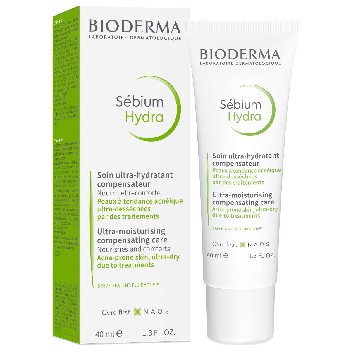 Bioderma Sebium Hydra Хидратираща и компенсираща грижа за лице за мазна ...
