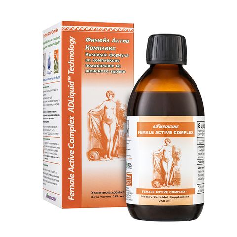 ADLiquid Female Active Complex Колоидна формула за женското здраве х250 мл AD Medicine
