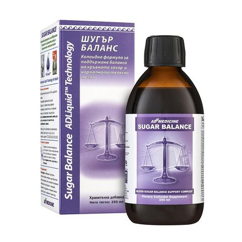 ADLiquid Sugar Balance за поддържане баланса на кръвната захар х250 мл AD Medicine