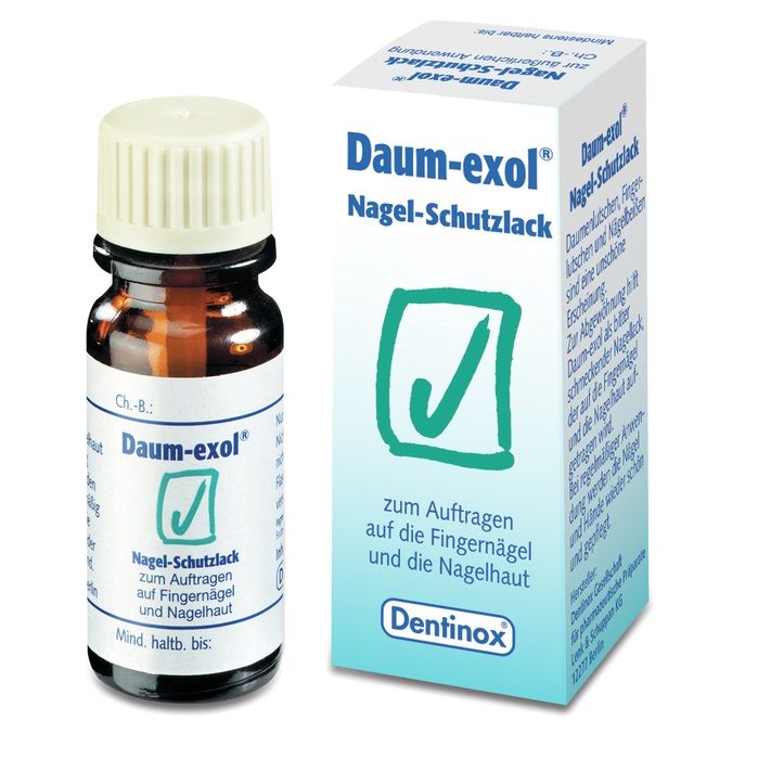 Dentinox Даум Ексол Лак против гризане на нокти х10 мл Dentinox Даум Ексол Лак против гризане на нокти х10 мл