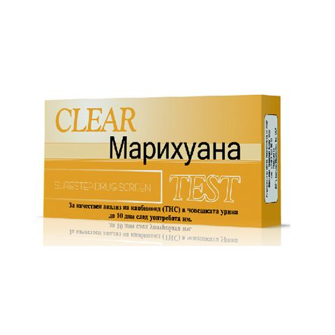 Clear Тест за марихуана (THC) Касета