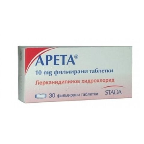 Арета 10 mg х30 филмирани таблетки STADA