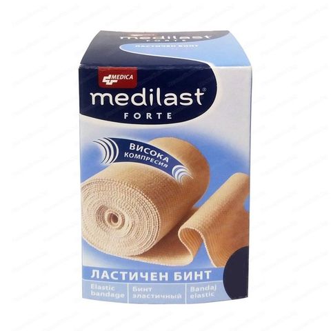 Medica Medilast Forte Ластичен бинт 10 см/ 5м х1 брой