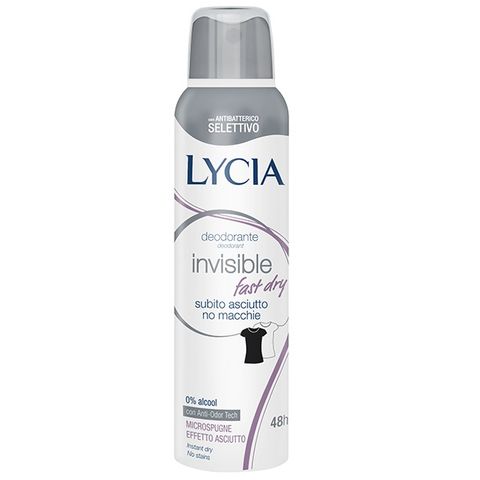 Lycia Invisible 48h Део спрей против изпотяване х150 мл
