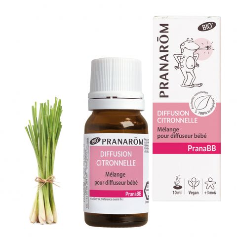 Pranarom PranaBB Био смес за дифузор за бебета против комари х10 мл