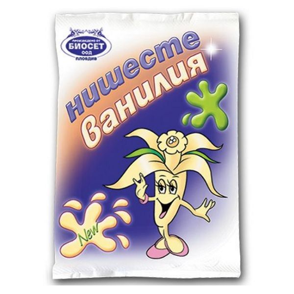 Bioset Нишесте с вкус на ванилия x60 грама