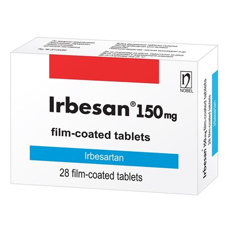 Ирбесан 150 mg х28 филмирани таблетки Nobel