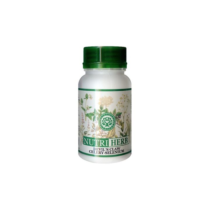 Nutri Herb Devils Claw  Дяволски Нокът с целина и селен за подвижни стави х60 таблетки TNT