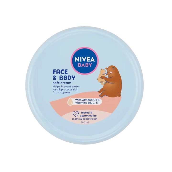 Nivea Baby Нежен крем за лице и тяло х200 мл
