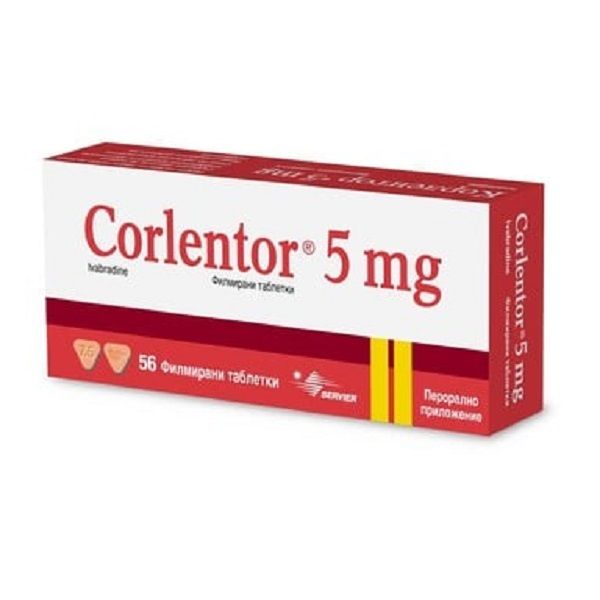 Корлентор 5 mg х56 филмирани таблетки
