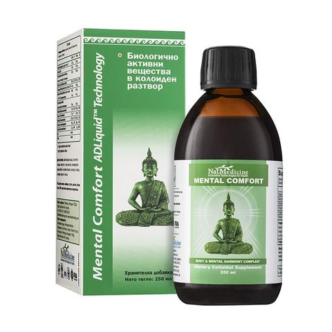 ADLiquid Mental Comfort Формула за нервната система и психическа хармония х250 мл AD Medicine
