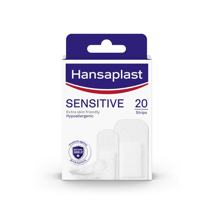 Hansaplast Sensitive Пластир за чувствителна кожа за малки рани х20 броя