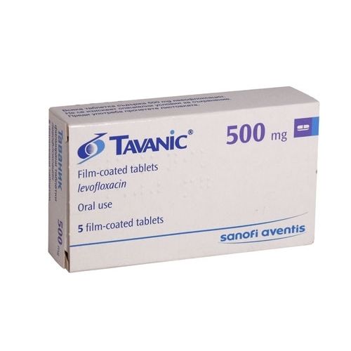 Таваник таблетки 500 мг x5 броя