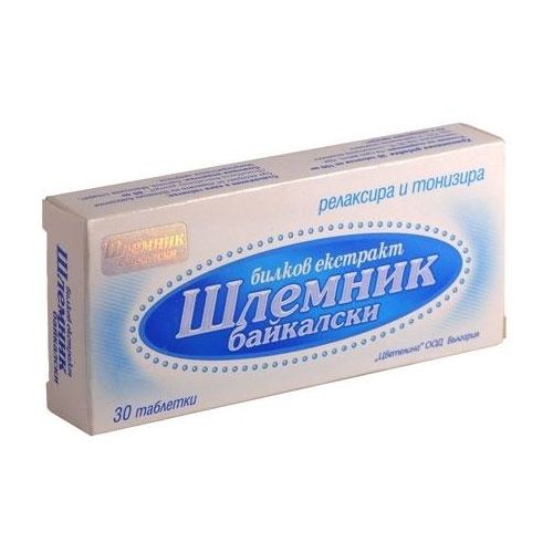 Шлемник байкалски Билков екстракт за висок имунитет х30 таблетки Цветелина