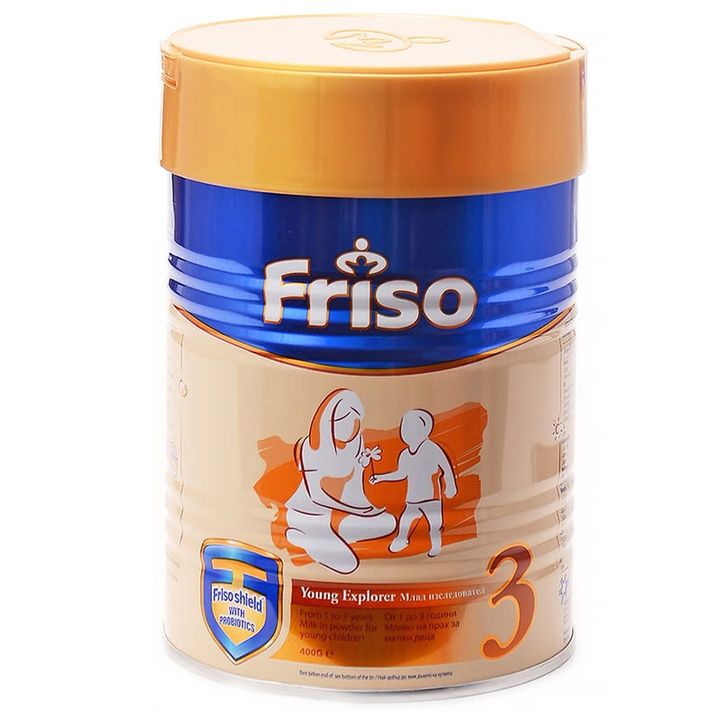 Friso 3 Мляко на прах за малки деца от 1 до 3 годишна възраст x 400гр