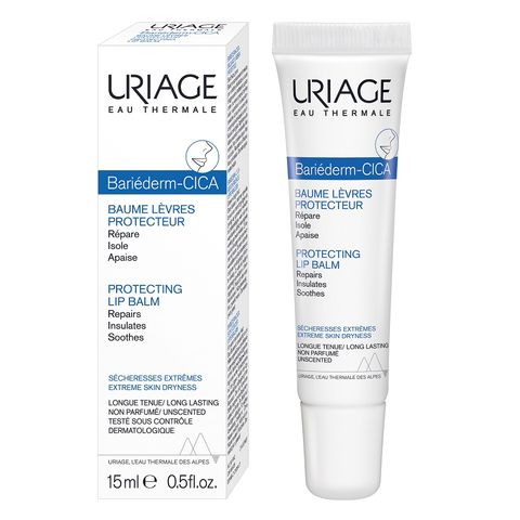 Uriage Bariederm-Cica Защитен и възстановяващ балсам за устни x15 мл