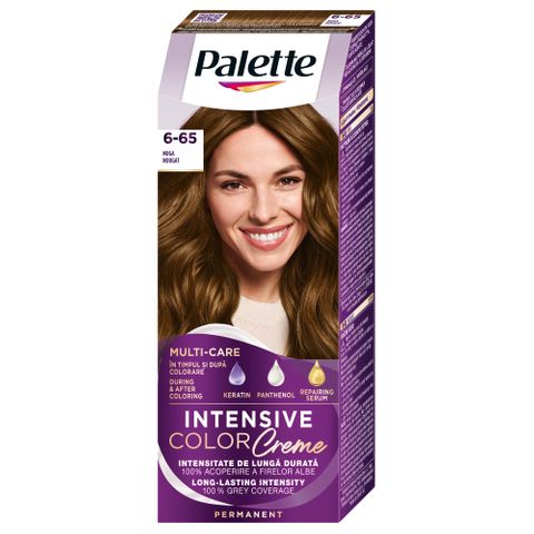 Palette Intensive Color Creme Дълготрайна крем боя за коса, 6-65 Nougat
