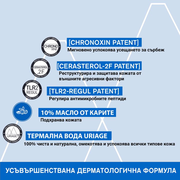 Uriage Xemose Успокояващ липидо-възстановяващ крем за лице и тяло за много суха кожа x400 мл