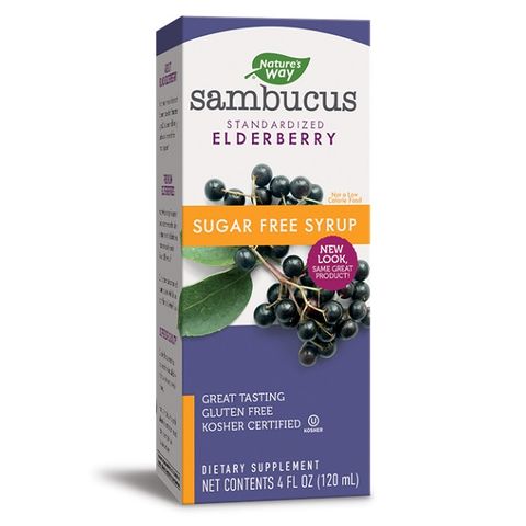 Sambucus Сироп без захар с черен бъз х120 мл Nature's Way