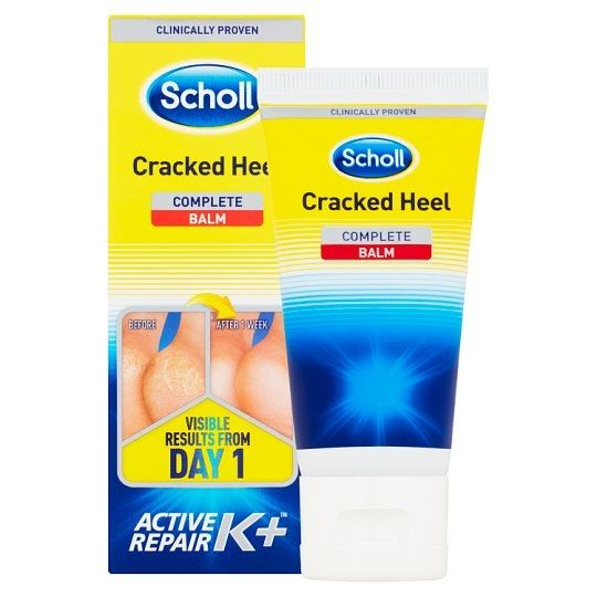 Scholl Крем за напукани пети К+ х60 мл