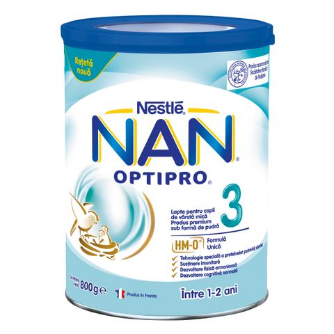 NAN 3 / НАН 3 Адаптирано Мляко х400гр - Nestle