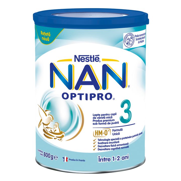 NAN 3 / НАН 3 Адаптирано Мляко х400гр - Nestle