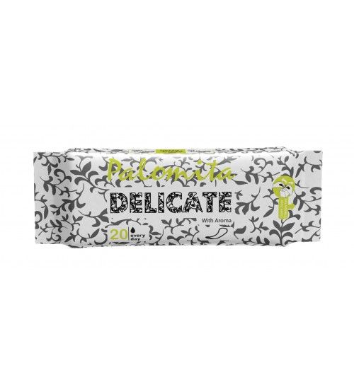 Palomita Delicate Every Day Ароматизирани ежедневни дамски превръзки х20 броя
