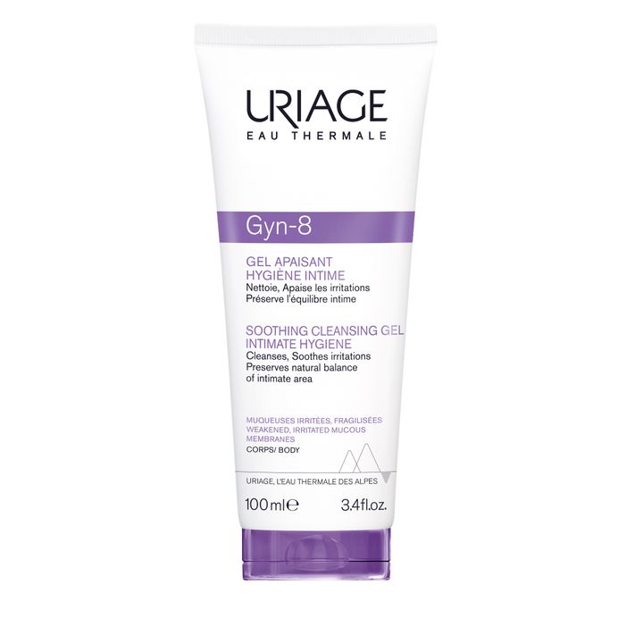 Uriage Gyn-8 Успокояващ интимен гел при раздразнения с рН8 x100 мл