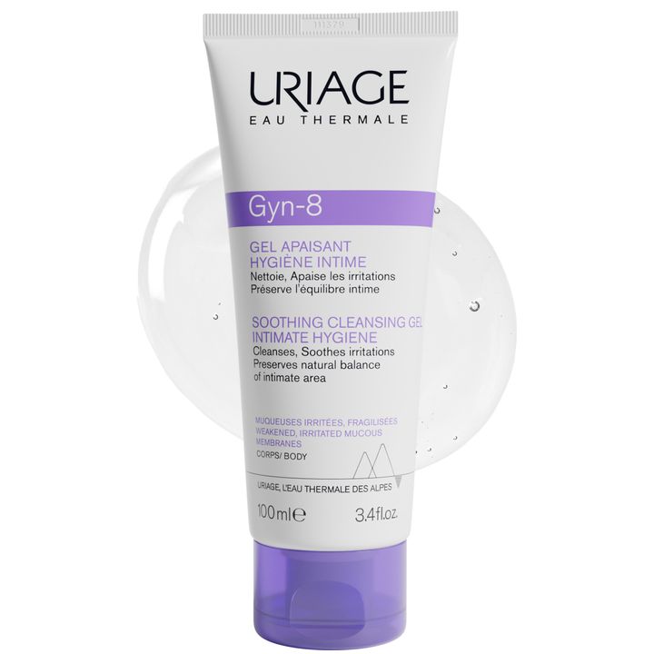Uriage Gyn-8 Успокояващ интимен гел при раздразнения с рН8 x100 мл