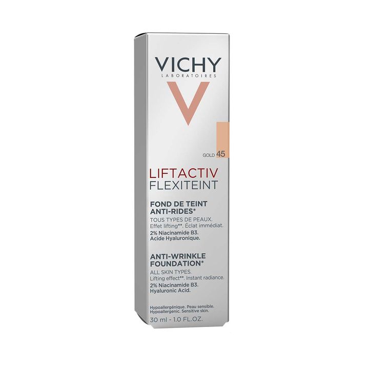 Vichy Liftactiv Flexiteint Фон дьо тен с лифтинг ефект против бръчки, 45 Gold