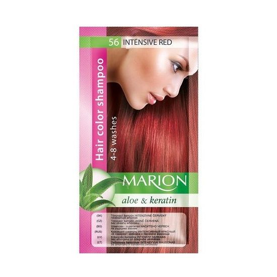 Marion Шампоан оцветител с алое вера и кератин, цвят 56