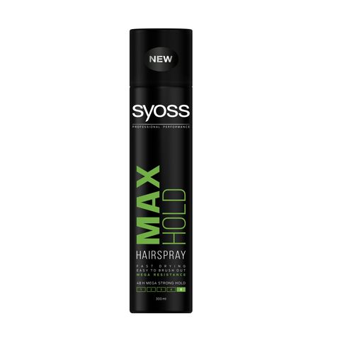 Syoss Max Hold Лак за коса с мега силна фиксация х300 мл