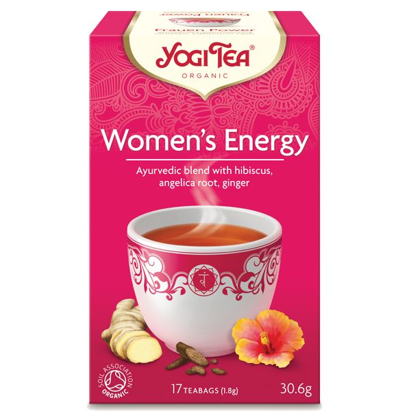 Yogi Tea Womens Energy Био Аюрведичен чай Женска енергия x17 пакетчета