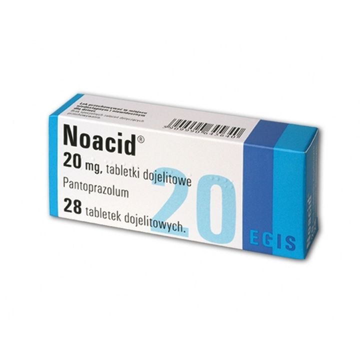 Ноацид 20 mg х28 стомашно-устойчиви таблетки Egis