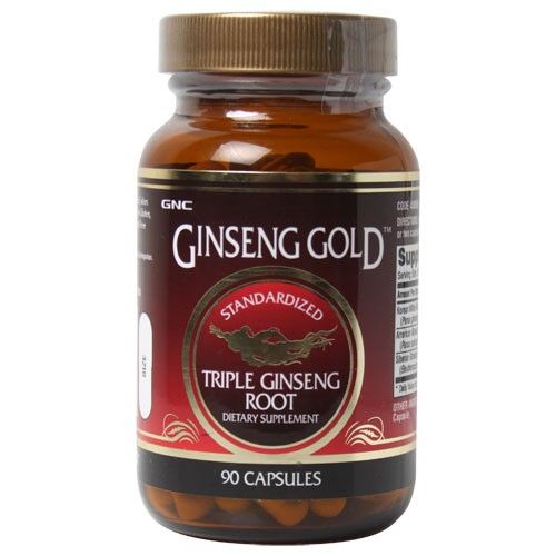Ginseng Gold Triple Ginseng Root / Троен ЖенШен х90 капсули GNC