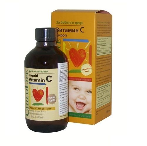 Childlife Витамин С Сироп за висок имунитет за бебета и деца 118 мл
