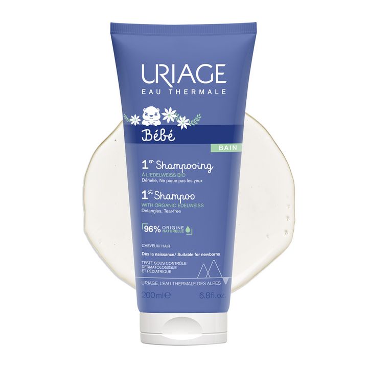 Uriage Bebe Нежен шампоан за бебета и деца x200мл