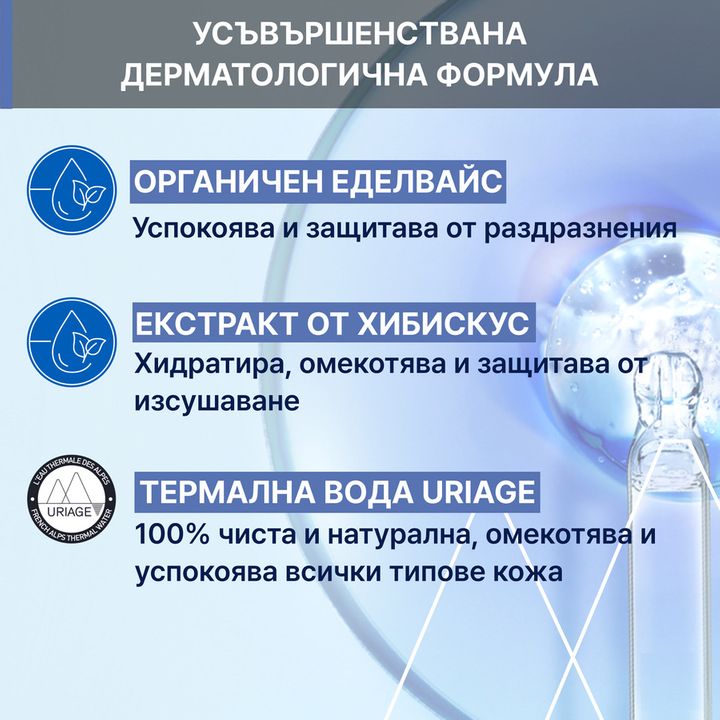 Uriage Bebe Нежен шампоан за бебета и деца x200мл