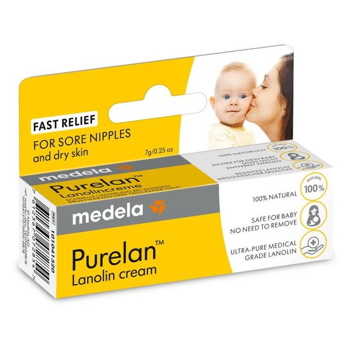 Medela Purelan Крем за сухи и чувствителни зърна х7 грама